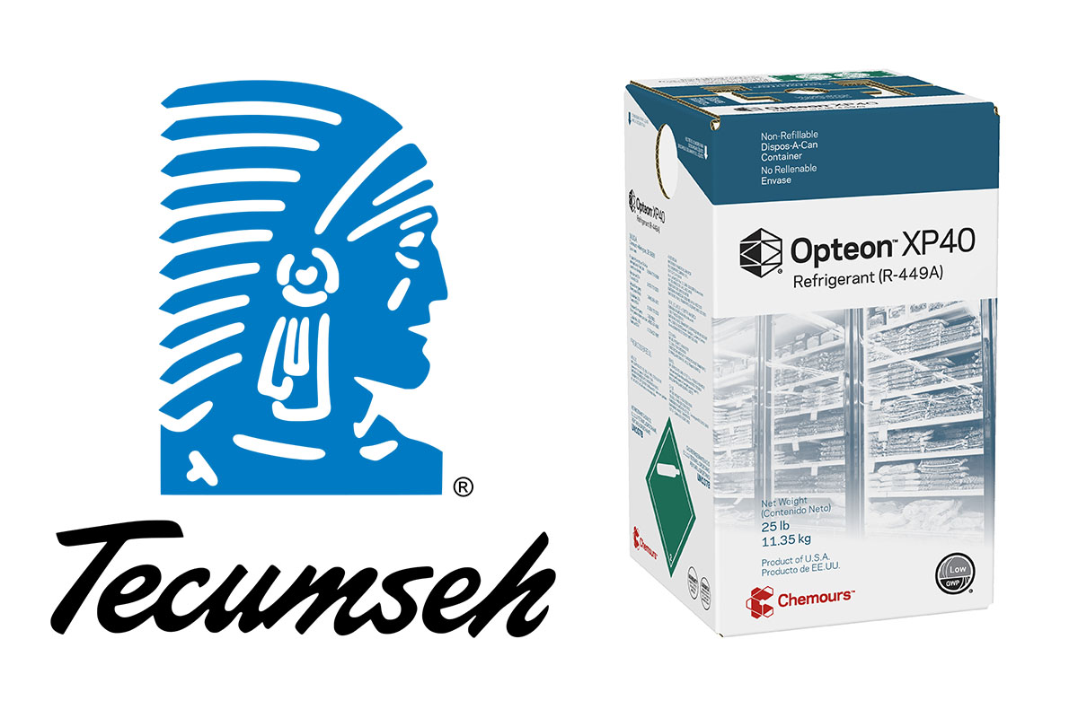 Tecumseh aprova gases da linha Opteon