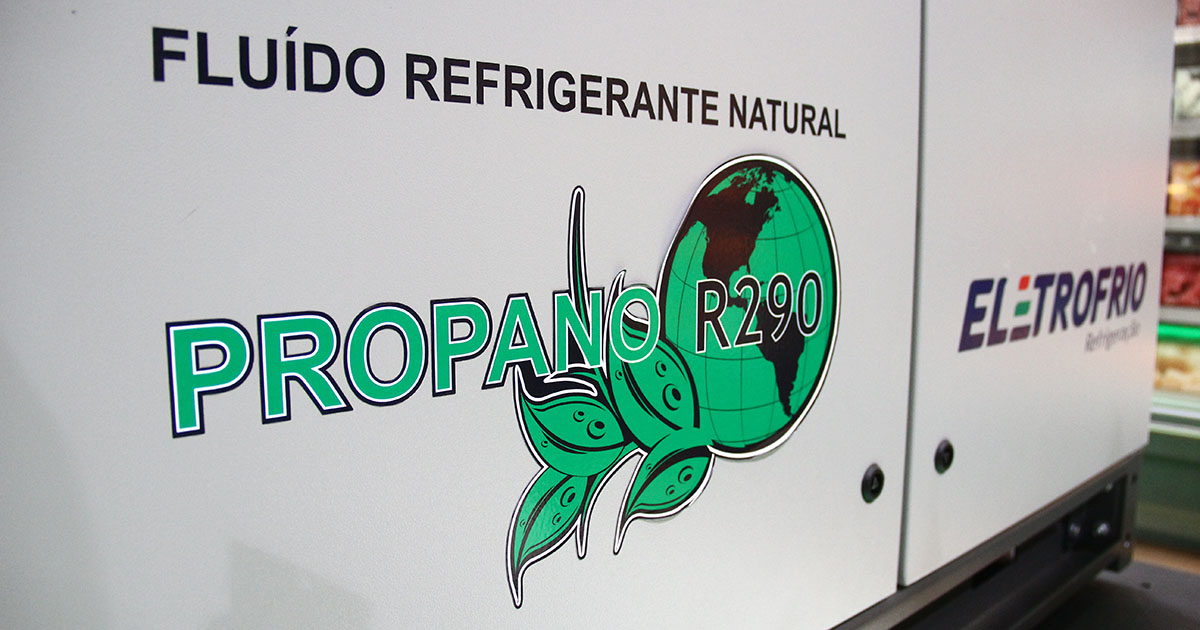 Sistemas de refrigeração comercial que utiliza propano (R-290) como fluido refrigerante