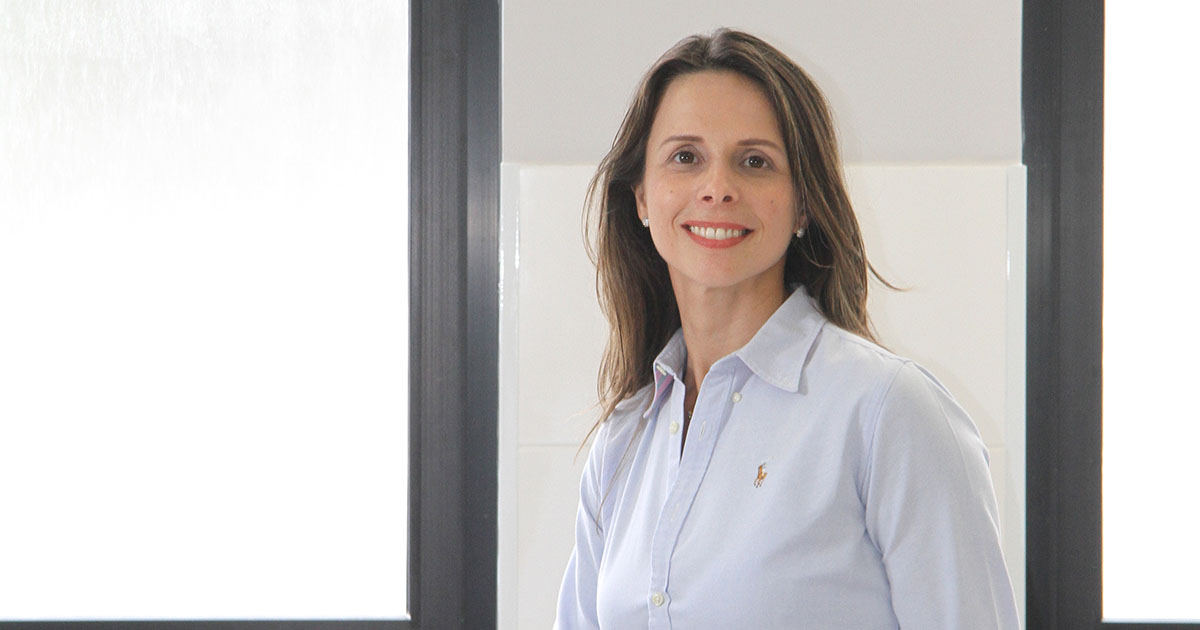 A empresária Graciele Davince Pereira, presidente da Eletrofrigor