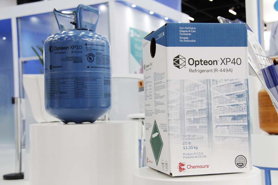 Fluido refrigerante Opteon XP40 na Febrava