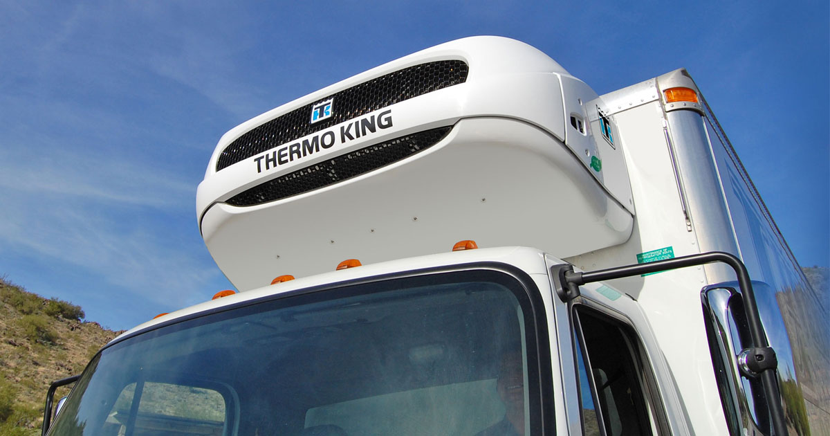 Sistema de refrigeração para caminhão fabricado pela Thermo King