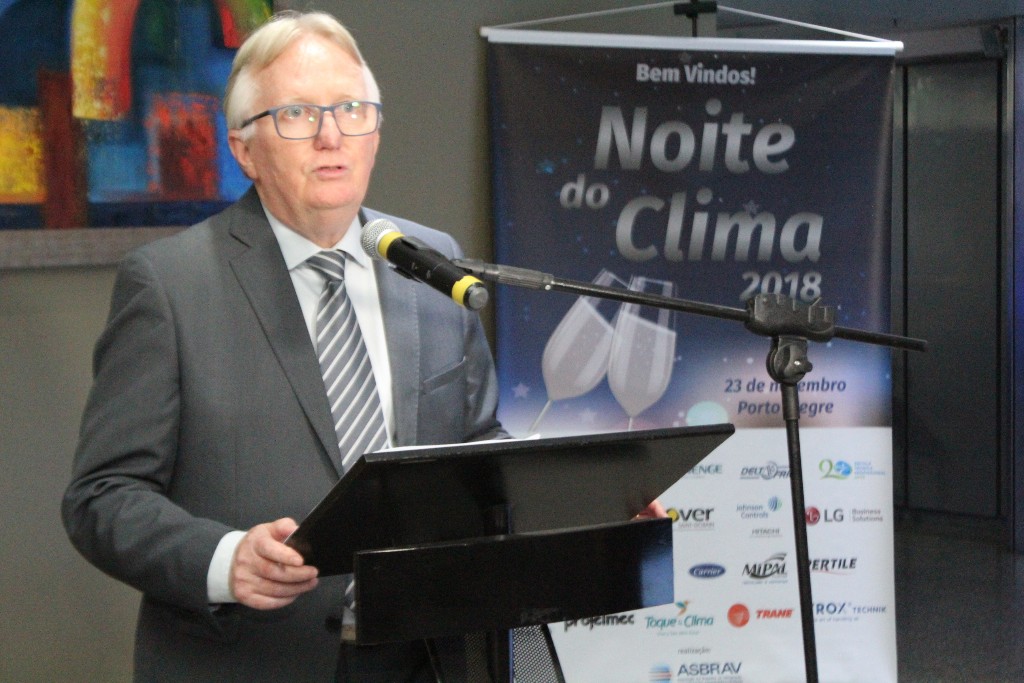 Eduardo Hugo Müller, presidente da Associação Sul Brasileira de Refrigeração, Ar Condicionado, Ventilação e Aquecimento | Foto: Marcelo Matusiak