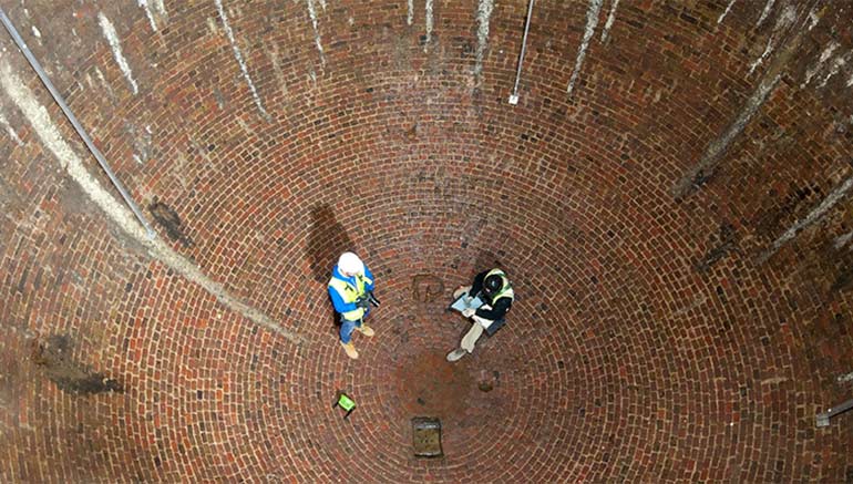 Depósito de gelo histórico redescoberto no centro de Londres | Foto: ©MOLA