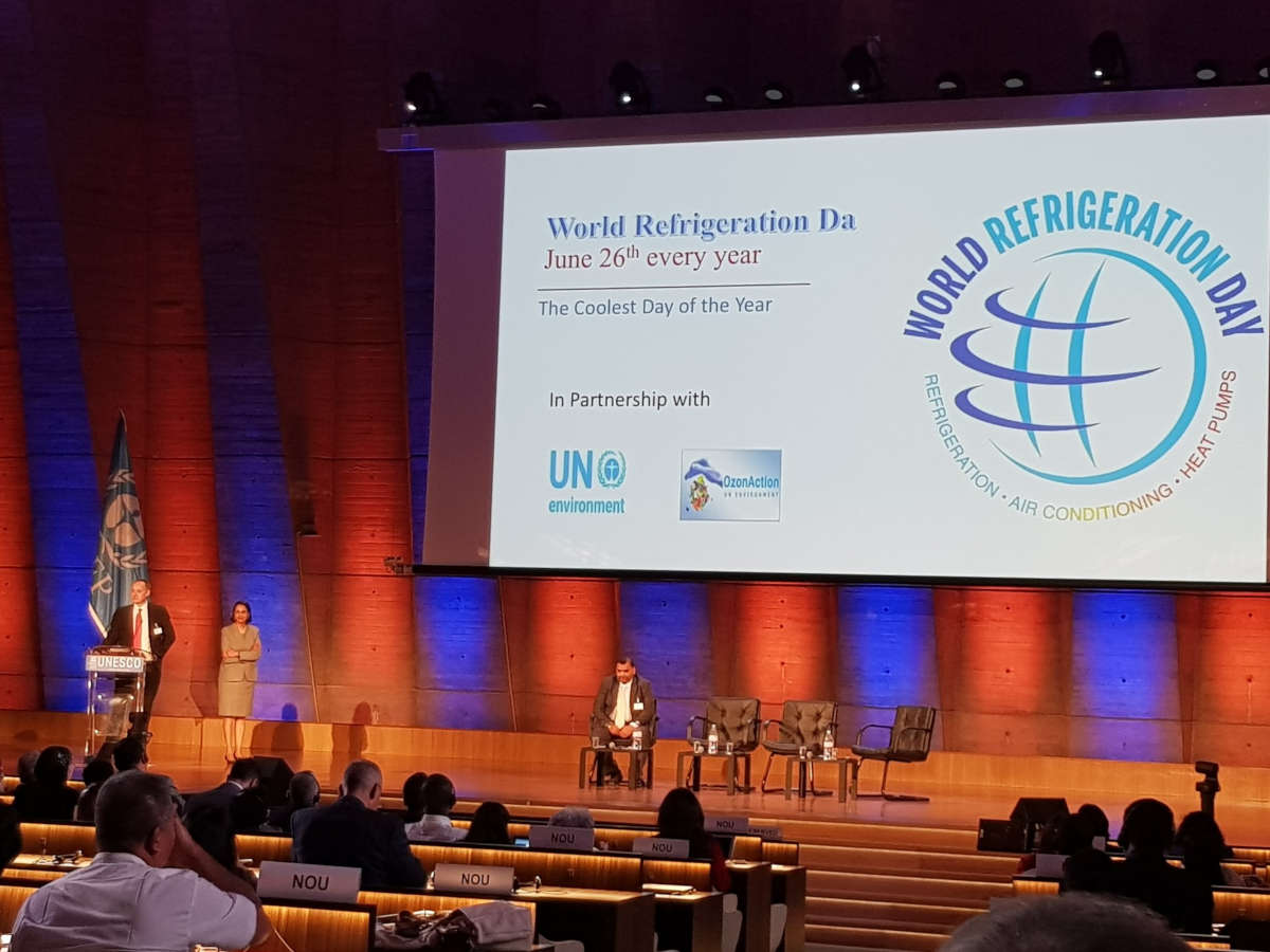 Reunião do Programa das Nações Unidas para o Meio Ambiente sobre a celebração do primeiro Dia Mundial da Refrigeração