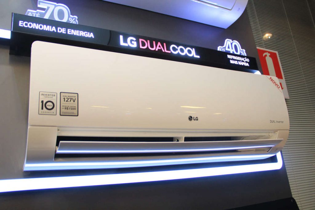Ar-condicionado split LG Dual Inverter 127 Volts