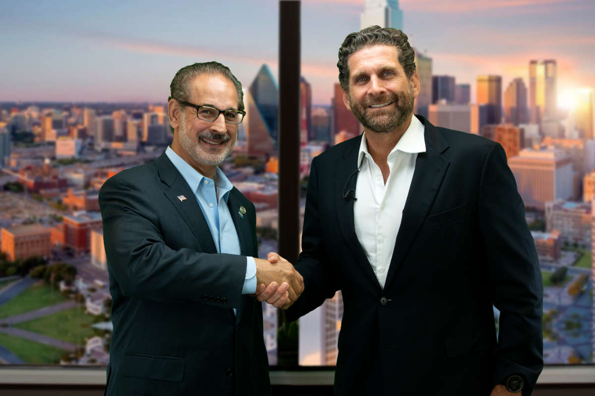 Joe Urso, CEO da Aerus Holding, e Henrique Cury, presidente da Ecoquest | Foto: Divulgação