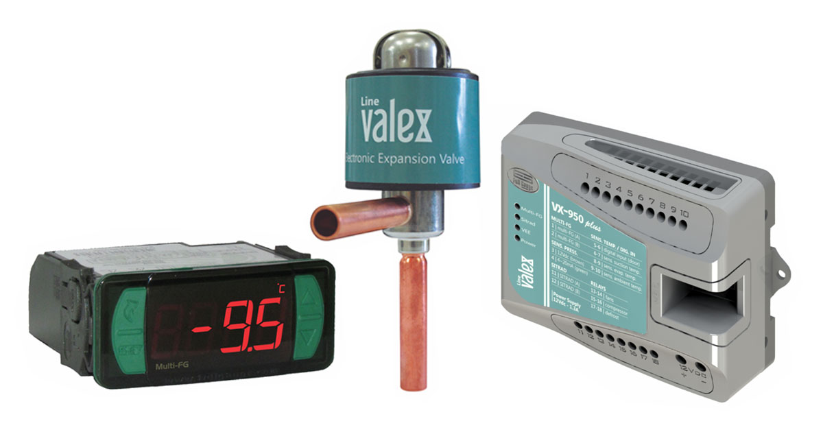 Válvula de expansão eletrônica da Full Gauge Controls