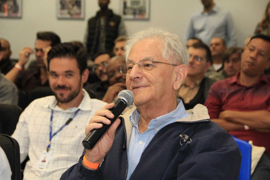 Marcos Bensoussan - Gerente da NSF na América Latina no Senai Oscar Rodrigues Alves, em São Paulo, durante o 8º QAI | Foto: Nando Costa/Pauta Fotográfica