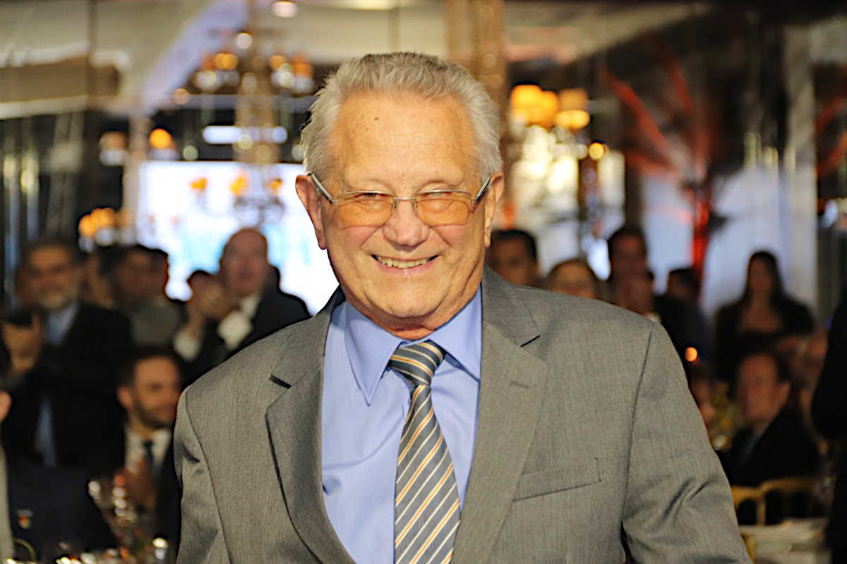 Nelson Baptista durante a Noite do Pinguim 2019 | Foto: Nando Costa/Pauta Fotográfica