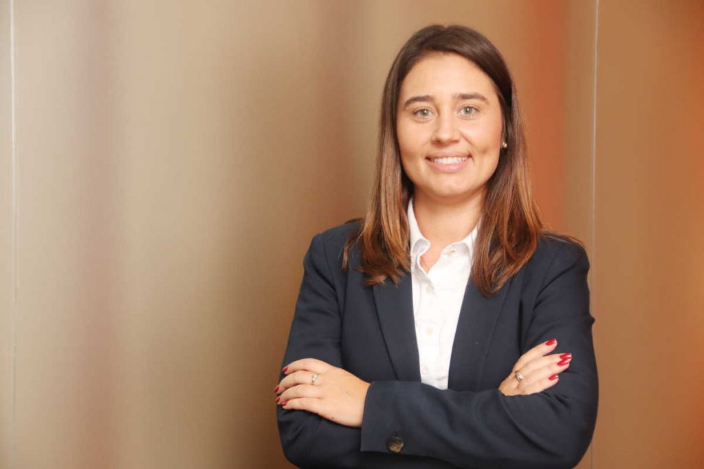 Engenheira Joana Canozzi, líder de desenvolvimento e negócios e suporte técnico da Chemours | Foto: Nando Costa/Pauta Fotográfica