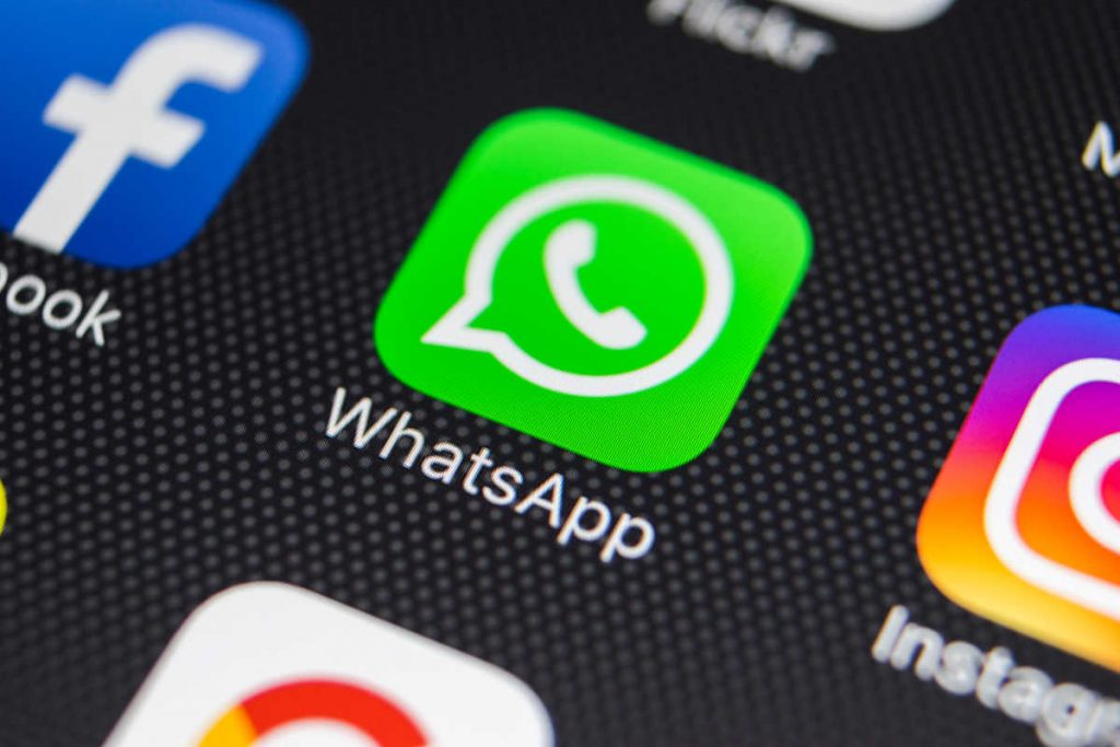Aplicativo de mensagens instantâneas WhatsApp | Foto: Shutterstock