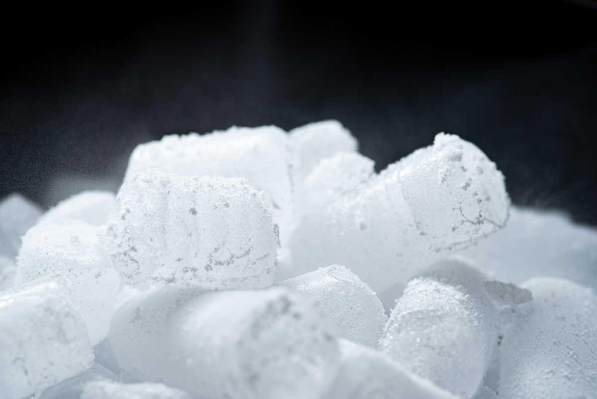 Cubos de gelo seco | Foto: Shutterstock