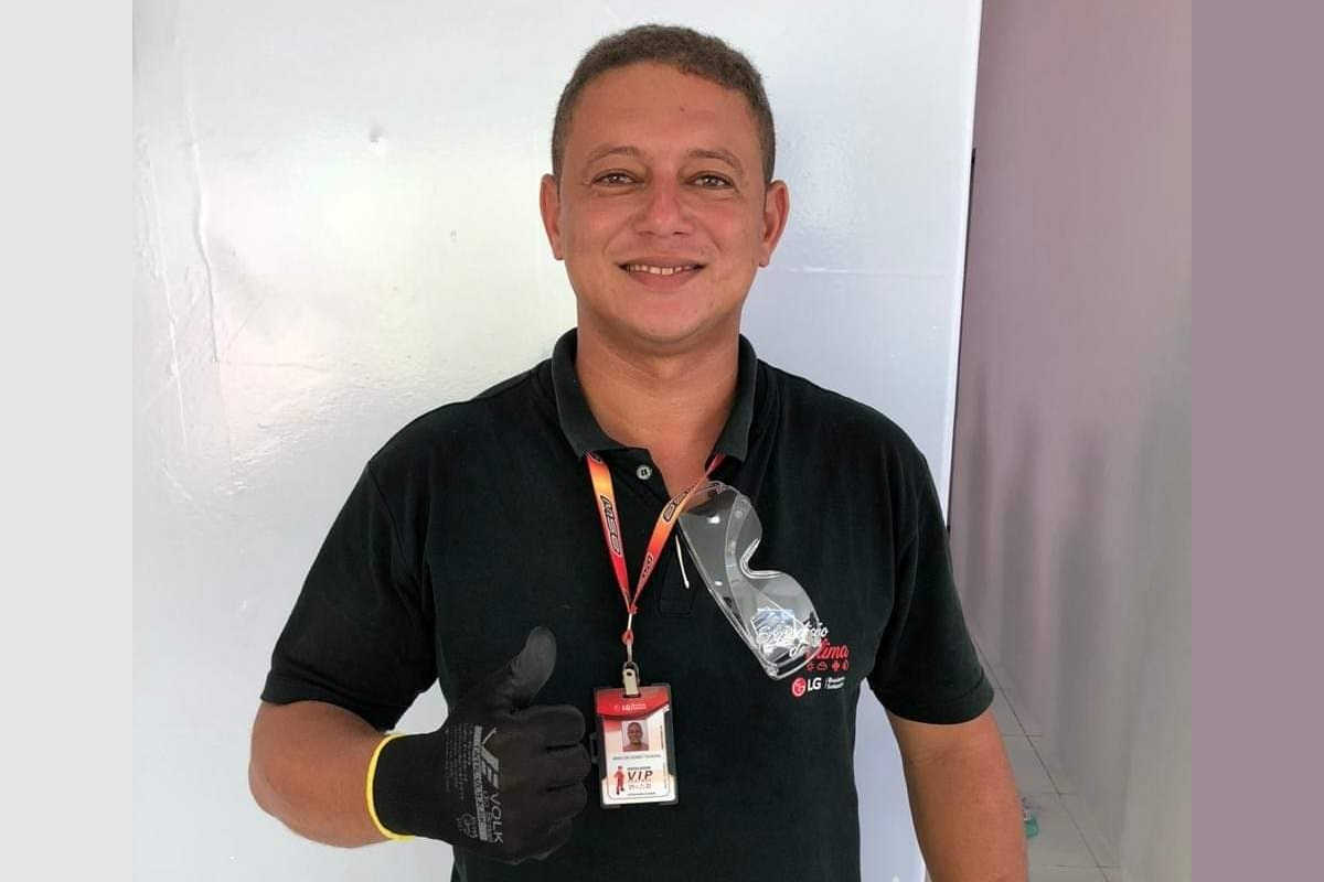 Instalador Braylen Gomes | Foto: Divulgação