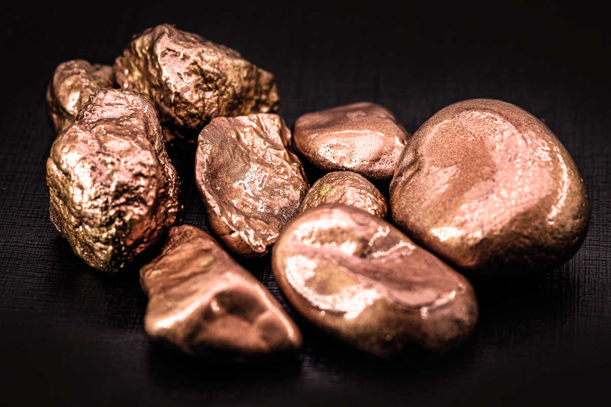 Pepitas de cobre | Foto: Shutterstock