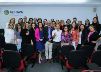 Membros da diretoria e do Comitê de Mulheres da Abrava durante café da manhã do Dia Internacional da Igualdade Feminina | Foto: Nando Costa/Pauta Fotográfica