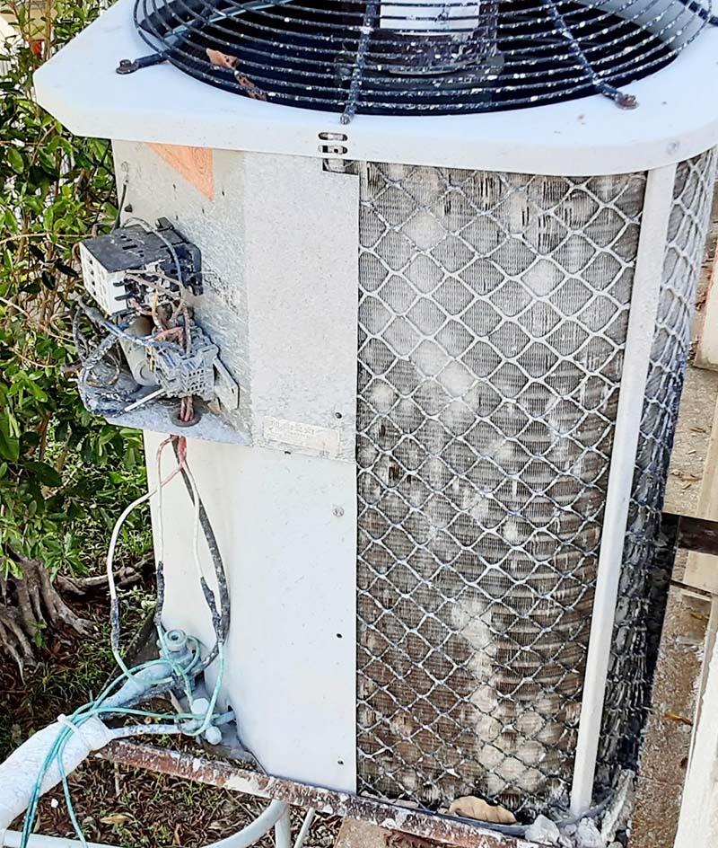 Unidade condensadora do tipo barril precariamente instalada em Porto Velho (RO) | Foto: Nando Costa/Pauta Fotográfica
