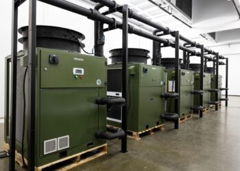 Variable Load Chiller (VLC), sistema compacto de climatização de conforto expansível de acordo com a demanda de clientes como hospitais, pequenos edifícios comerciais, hotéis e academias de ginástica, entre outros estabelecimentos | Foto: Divulgação/Klimatix