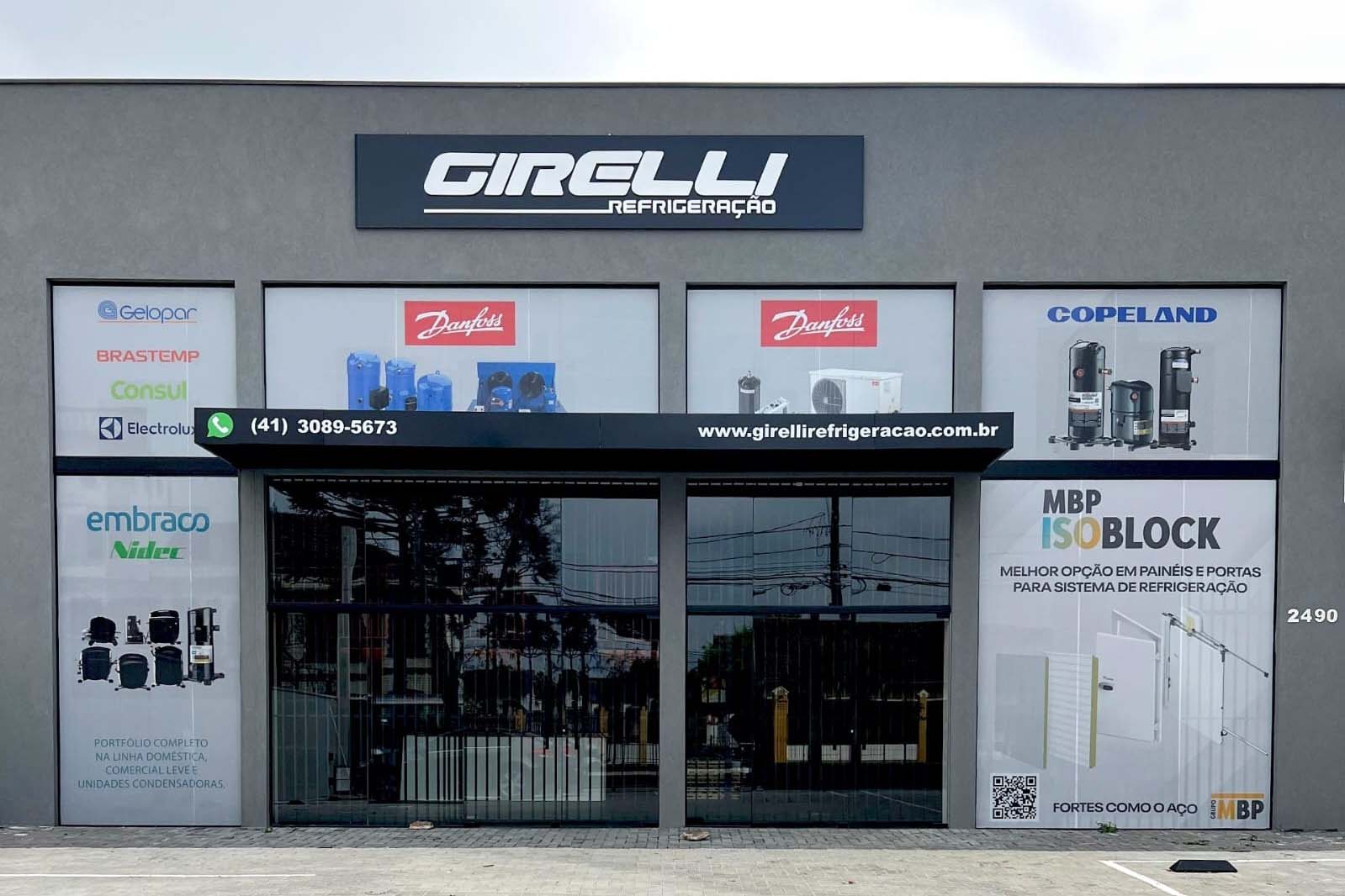 Segunda loja da Girelli Refrigeração em Curitiba (PR) | Foto: Divulgação
