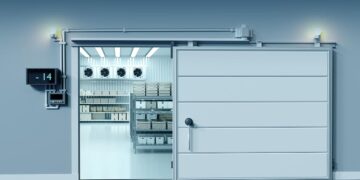 Câmara fria para armazenamento de alimentos e bebidas | Foto: Shutterstock