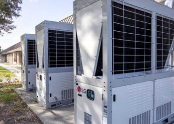 Nova geração de chillers da LG ganha escala global com uso de R32