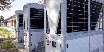 Nova geração de chillers da LG ganha escala global com uso de R32